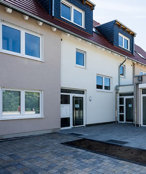 Außenansicht der Tagespflege zur Mühle Lambsheim